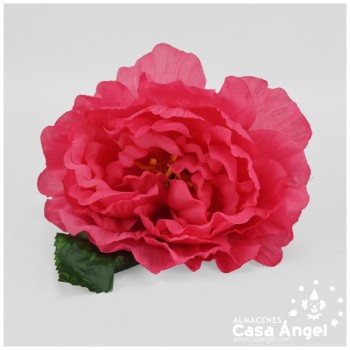 FLOR ARTIFICIAL ROSETA DE COPA AMPLIA 10cm