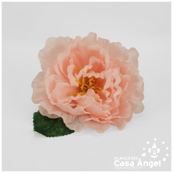 FLOR ARTIFICIAL ROSETA DE COPA AMPLIA 10cm