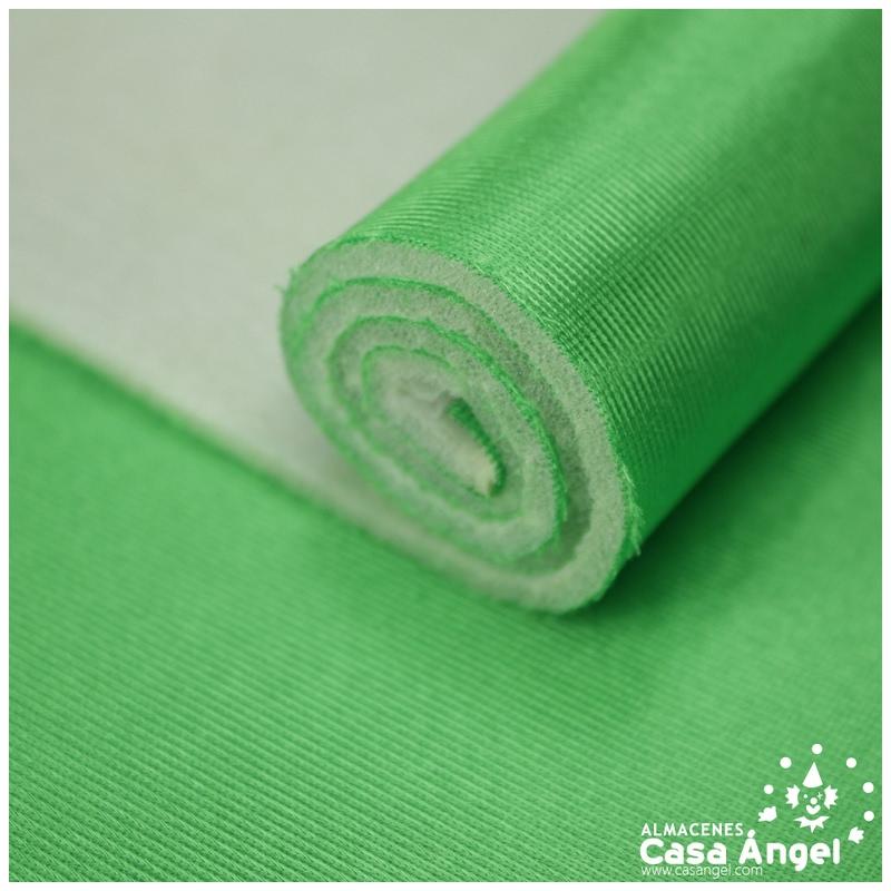 SATÍN RASETE FOAMIZADO 3mm LISO VERDE HIERBA