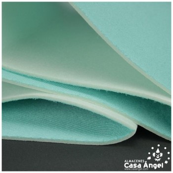 SATÍN RASETE FOAMIZADO 3mm LISO VERDE AGUA