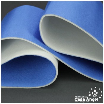 SATÍN RASETE FOAMIZADO 3mm LISO AZULINA