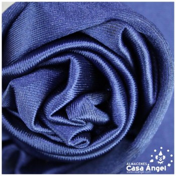 SATÍN RASETE FOAMIZADO 3mm LISO AZUL MARINO