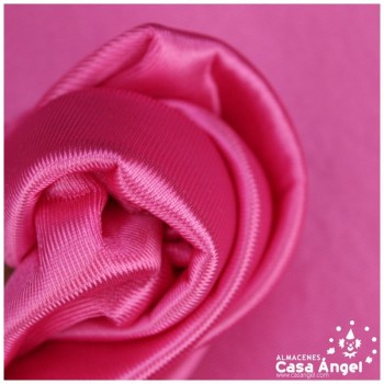 SATÍN RASETE FOAMIZADO 3mm LISO FUCSIA