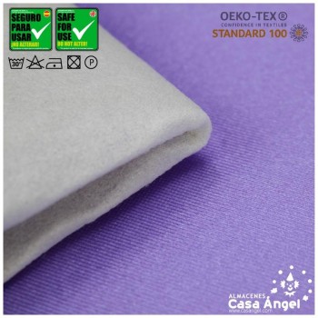 SATÍN RASETE FOAMIZADO 3mm LISO LILA