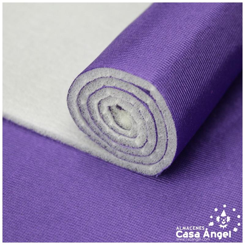 SATÍN RASETE FOAMIZADO 3mm LISO MORADO