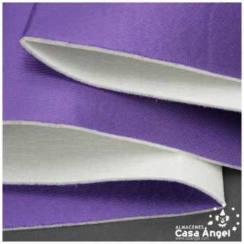 SATÍN RASETE FOAMIZADO 3mm LISO MORADO