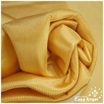 SATÍN RASETE FOAMIZADO 3mm LISO ORO MOSTAZA
