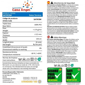 SATÍN RASETE FOAMIZADO 3mm LISO AMARILLO PAJA