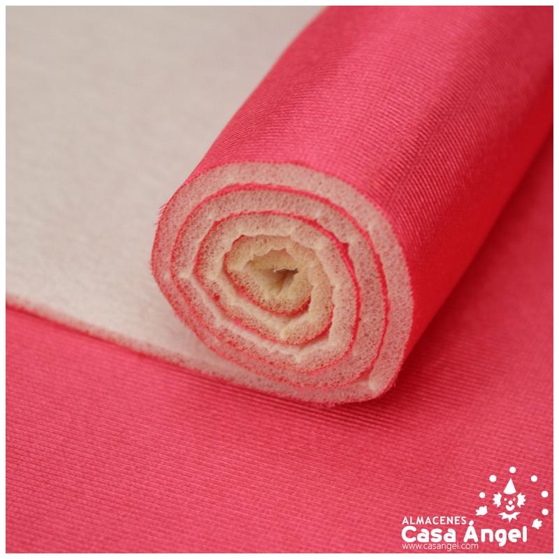 SATÍN RASETE FOAMIZADO 3mm LISO ROJO