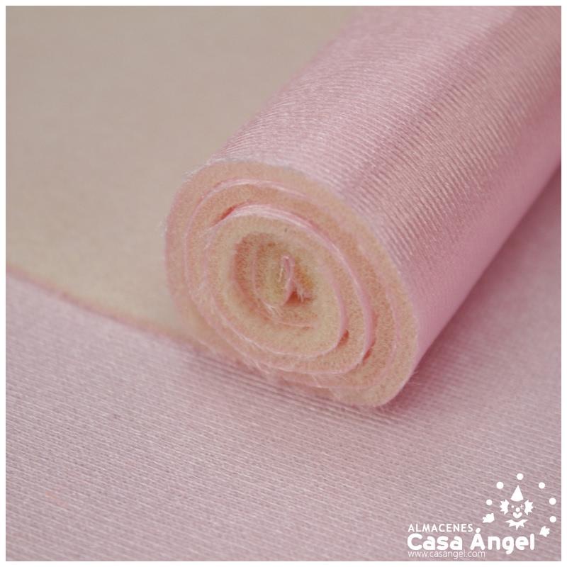 SATÍN RASETE FOAMIZADO 3mm LISO ROSA