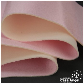 SATÍN RASETE FOAMIZADO 3mm LISO ROSA