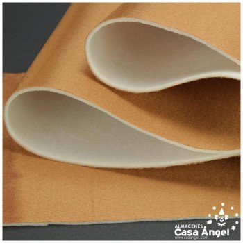 SATÍN RASETE FOAMIZADO 3mm LISO TOSTADO