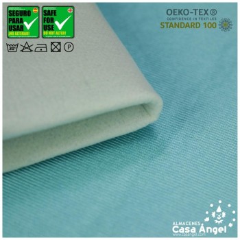 SATÍN RASETE FOAMIZADO 3mm LISO TURQUESA