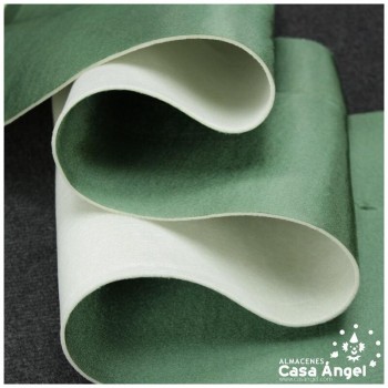 SATÍN RASETE FOAMIZADO 3mm LISO VERDE FLÚOR
