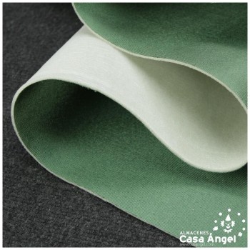 SATÍN RASETE FOAMIZADO 3mm LISO VERDE FLÚOR