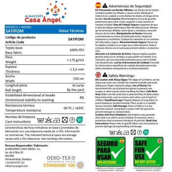 SATÍN RASETE FOAMIZADO 3mm LISO VERDE FLÚOR