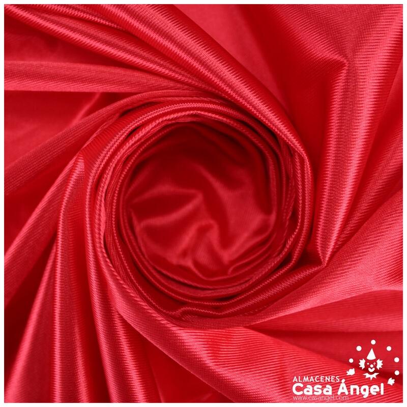 SATÍN DE CARNAVAL RASETE ROJO ESCARLATA 150cm