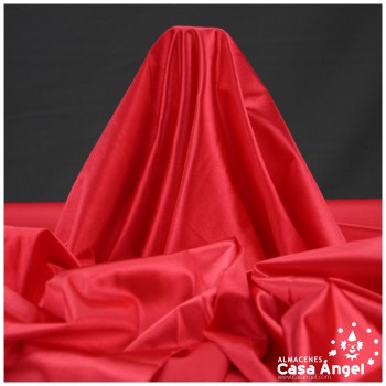 SATÍN DE CARNAVAL RASETE ROJO ESCARLATA 150cm