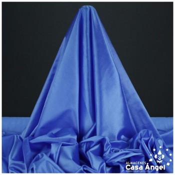 SATÍN DE CARNAVAL RASETE AZUL DUCADOS 150cm