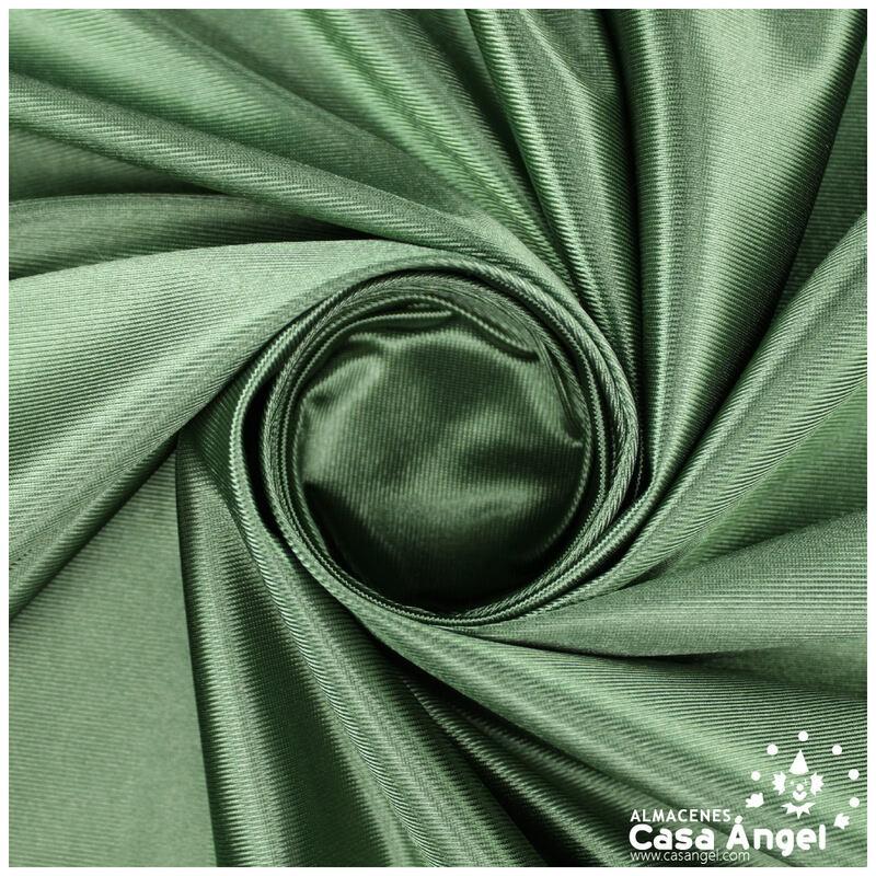 SATÍN DE CARNAVAL RASETE VERDE MILITAR 150cm