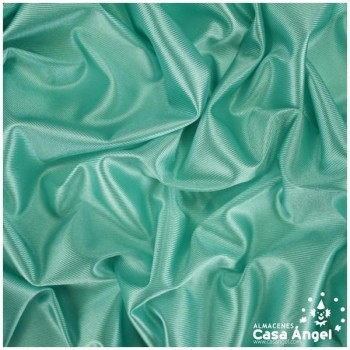 SATÍN DE CARNAVAL RASETE VERDE BENETON FLÚOR 150cm
