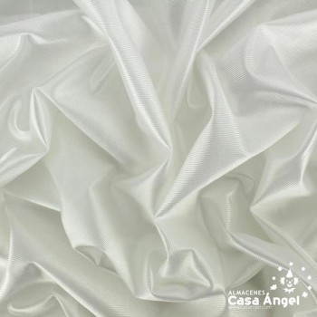 SATÍN DE CARNAVAL RASETE BLANCO 150cm