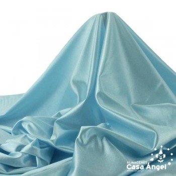 SATÍN DE CARNAVAL RASETE CELESTE 150cm