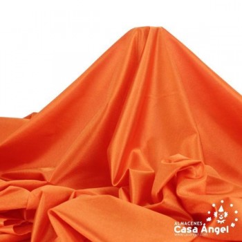 SATÍN DE CARNAVAL RASETE NARANJA 150cm