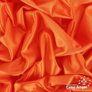 SATÍN DE CARNAVAL RASETE NARANJA 150cm