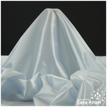 SATÍN DE CARNAVAL RASETE PLATA CLARO 150cm