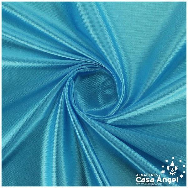 SATÍN DE CARNAVAL RASETE TURQUESA 150cm