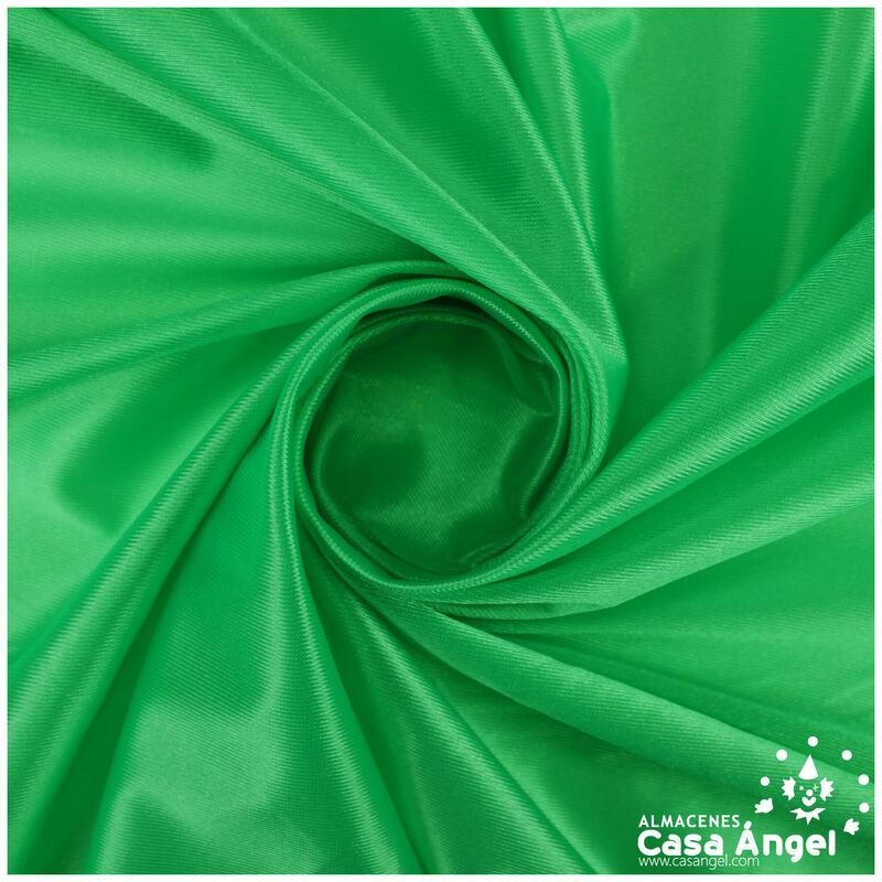 SATÍN DE CARNAVAL RASETE VERDE CLARO 150cm