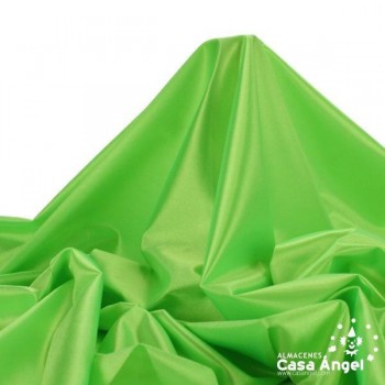 SATÍN DE CARNAVAL RASETE VERDE FLÚOR 150cm