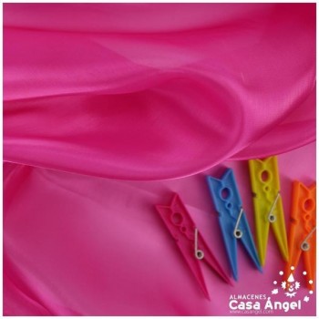 SATÍN ORGANDÍ FUCSIA SERIE ASTORGA 150cm