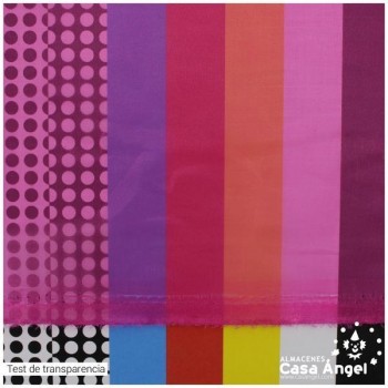SATÍN ORGANDÍ FUCSIA SERIE ASTORGA 150cm