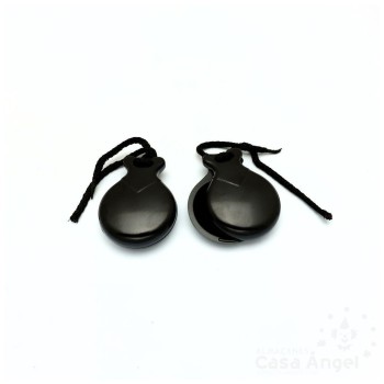 CASTAÑUELAS NEGRAS Nº 5 PARA BAILE FLAMENCO
