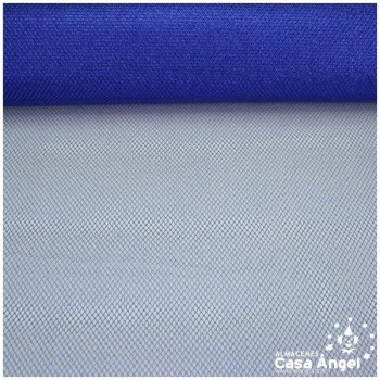 MALLA RÍGIDA DE LÚREX AZUL SERIE NETTO 150cm