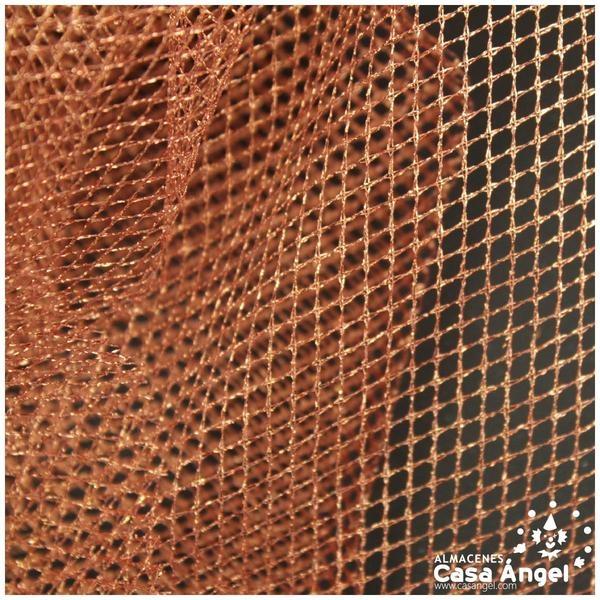 MALLA RÍGIDA DE LÚREX COBRE SERIE NETTO 150cm