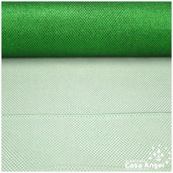 MALLA RÍGIDA DE LÚREX VERDE SERIE NETTO 150cm