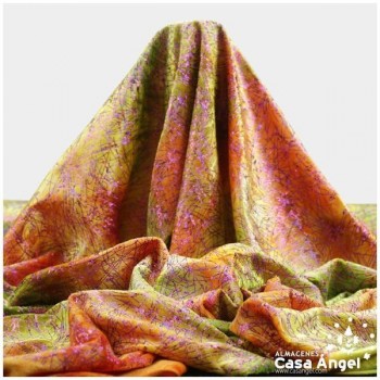MARTELÉ FOIL DEGRADÉ EN TONOS NARANJA 145cm