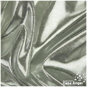PAN DE ORO PLATEADO CON PUNTOS DE FOIL SERIE NURIA 150cm
