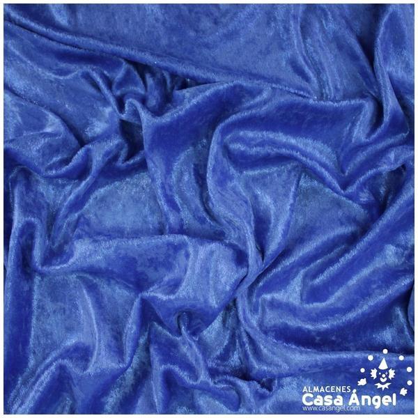 TERCIOPELO LÚREX AZUL CON BRILLO AGUADO 150cm