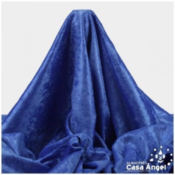 TERCIOPELO LÚREX AZUL CON BRILLO AGUADO 150cm