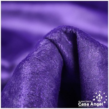 TERCIOPELO LÚREX MORADO CON BRILLO AGUADO 150cm