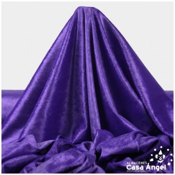 TERCIOPELO LÚREX MORADO CON BRILLO AGUADO 150cm