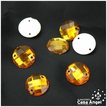 PIEDRAS DE COSTURA REDONDAS 16mm