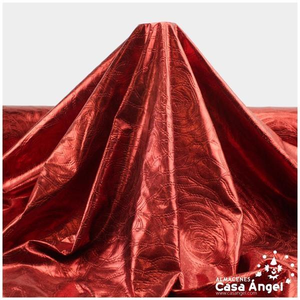 LYCRA TERMOESTAMPADA EN RELIEVE ROJO SERIE SPOCK 150cm