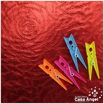 LYCRA TERMOESTAMPADA EN RELIEVE ROJO SERIE SPOCK 150cm