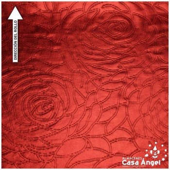 LYCRA TERMOESTAMPADA EN RELIEVE ROJO SERIE SPOCK 150cm