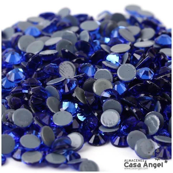 PIEDRA CRISTAL STRASS TERMOADHESIVO AZUL 5mm